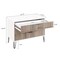 Manhattan Comfort DUMBO Dresser in White and Grey DR001-WG - alternate 6